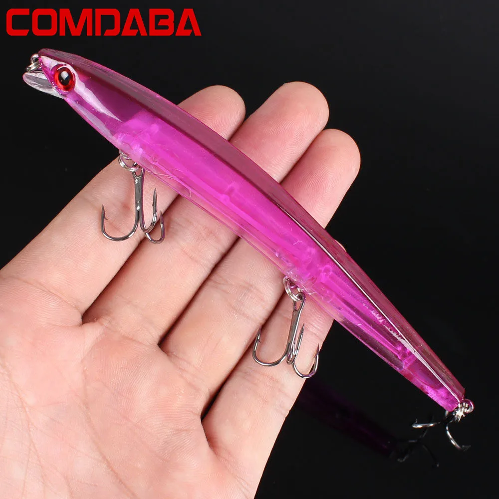 

1PCS 13cm 13.4g Minnow Fishing Lure Artificial Baits 3D Fish Eye Minow Lures Fake Bait High Imitation Swimbait Crankbait