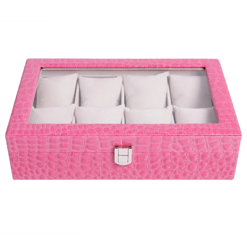 

New Fashion Jewelry Display Casket Jewelry Organizer watch Box Case for Jewlery Gift Box Jewelry Box