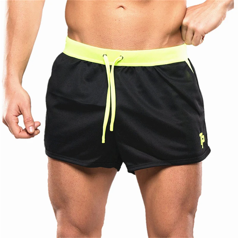 Мужские новые летние дышащие быстросохнущие шорты повседневные шорты для фитнеса бодибилдинга мужские спортивные шорты