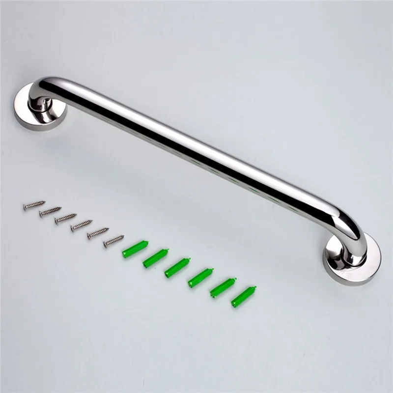 

CMHI New Bathroom Stainless Steel Towel Bar Tub Toilet Handrail Grab Bar Shower Safety Wall-mounted Towel Polished Rack Holder