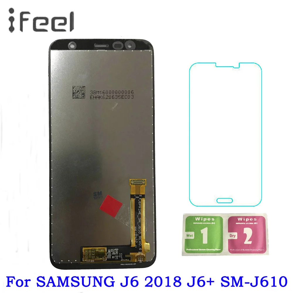 

6.0'' LCD for SAMSUNG Galaxy J6 2018 J6+ SM-J610 J6 Plus Display with Touch Screen Digitizer Assembly