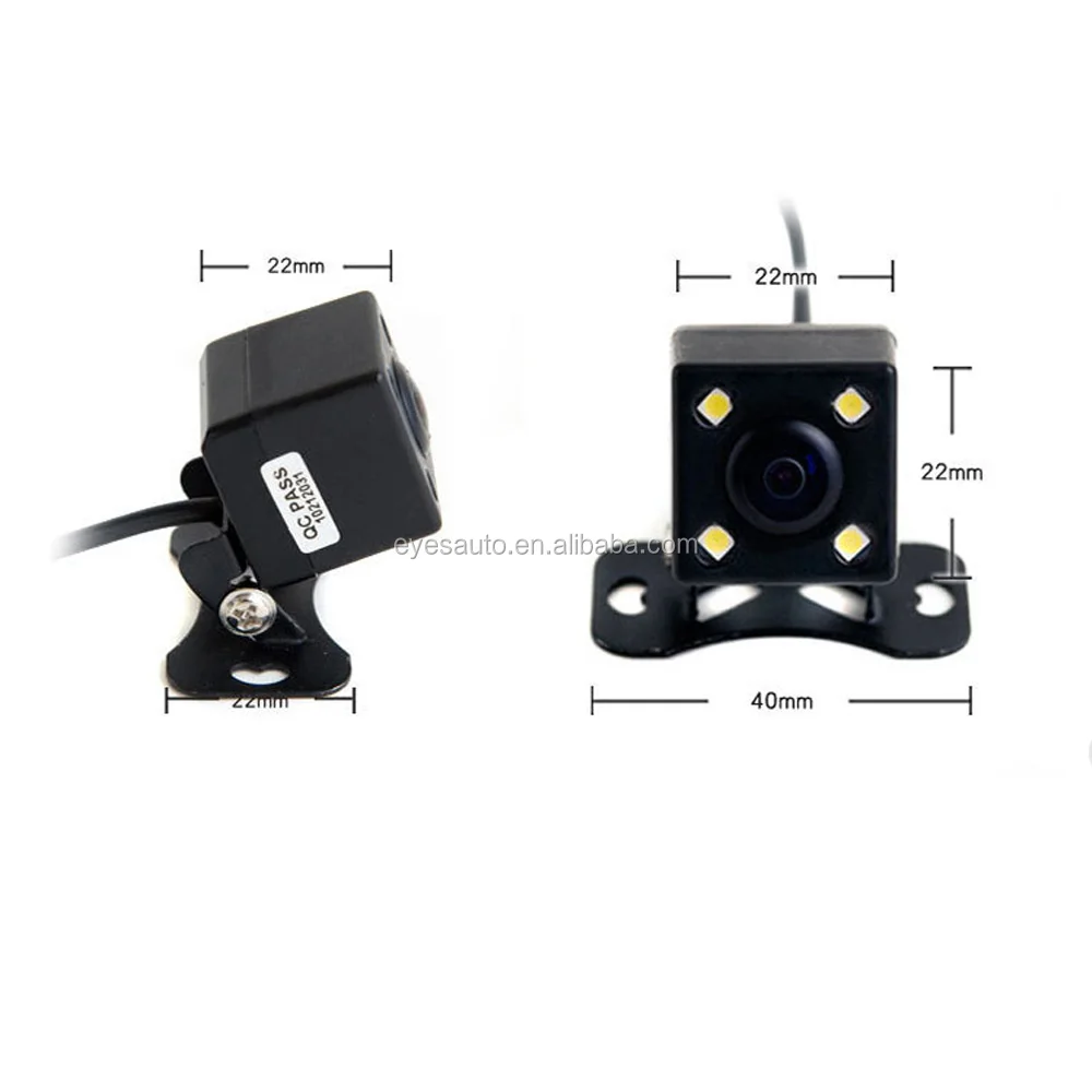 Coche seguridad aparcamiento detección 4 sensor visible TV monitor w gran angular cámara de respaldo y pantalla de espejo de 4,3\ Coche seguridad aparcamiento detección 4 sensor visible TV monitor w gran angular cámara de respaldo y pantalla de espejo de 4,3\