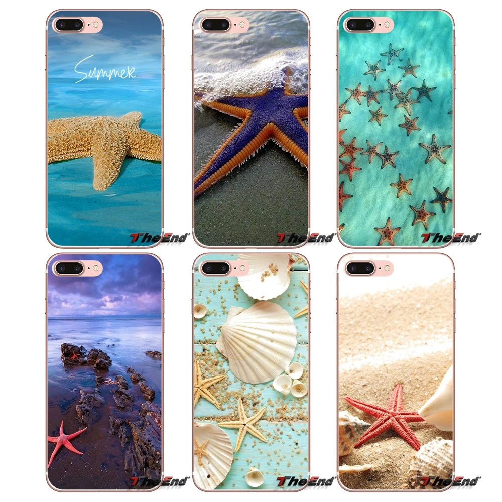 Чехол для Samsung Galaxy S3 S4 S5 MINI S6 S7 edge S8 Plus Note 2 3 4 5 Grand Core Prime finding summer beach Sea Sun Starfish |