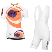 Женский JIASHUO pro/road RACING Pro командный велосипед Велоспорт Bib наборы/Джерси+ шорты дышащий 3D гелевый коврик классический