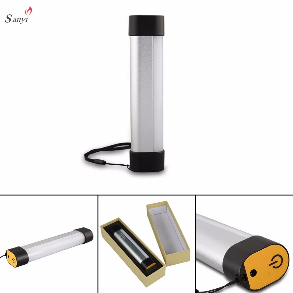 

Portable USB Rechargeable Mini Flashlight Magnet Camping Light Lamp 16x2014LED 4-Mode Mini Torch Built in Lithium Battery