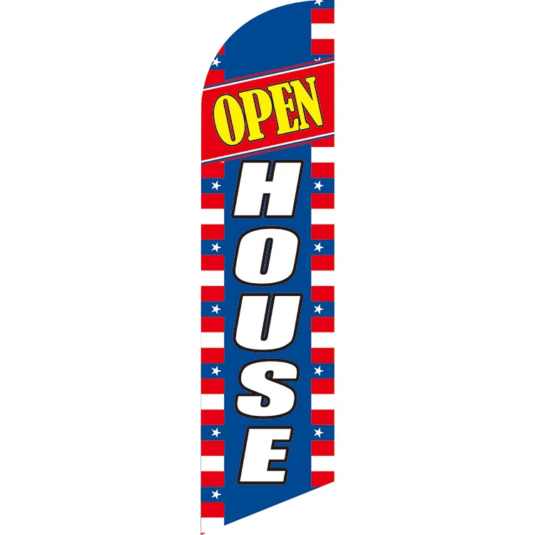 Factory Direct Sale Cheap Price Open House Flagin Flags, Banners