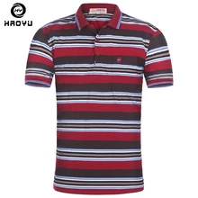 Мужская полосатая рубашка поло брендовые Классические хлопковые с коротким рукавом летние повседневные Camisa polo Masculina Новое поступление плюс размер m-xxl