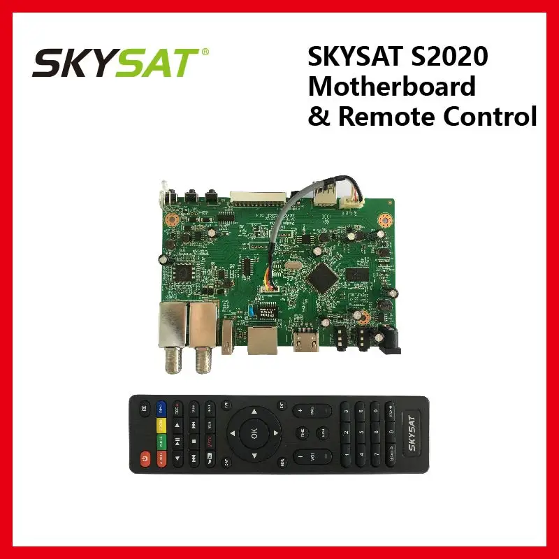 

SKYSAT S2020 Motherboard with remote control for Brazil Peru Ecuador Chile