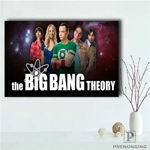 

Custom the-big-bang-theory (1)@ Printing Posters Cloth Fabric Wall Art Pictures For Living Room Decor#18-12-05-2-42