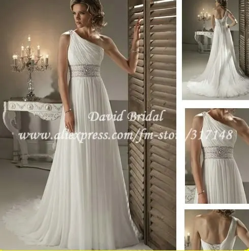 One Shoulder Wedding Dresses