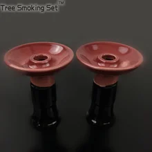 Сохранить табачная чаша отверстие керамика высокая голова кальян наргиле sheesha chicha narguile Arabia аксессуары для кальяна дерево курительный набор