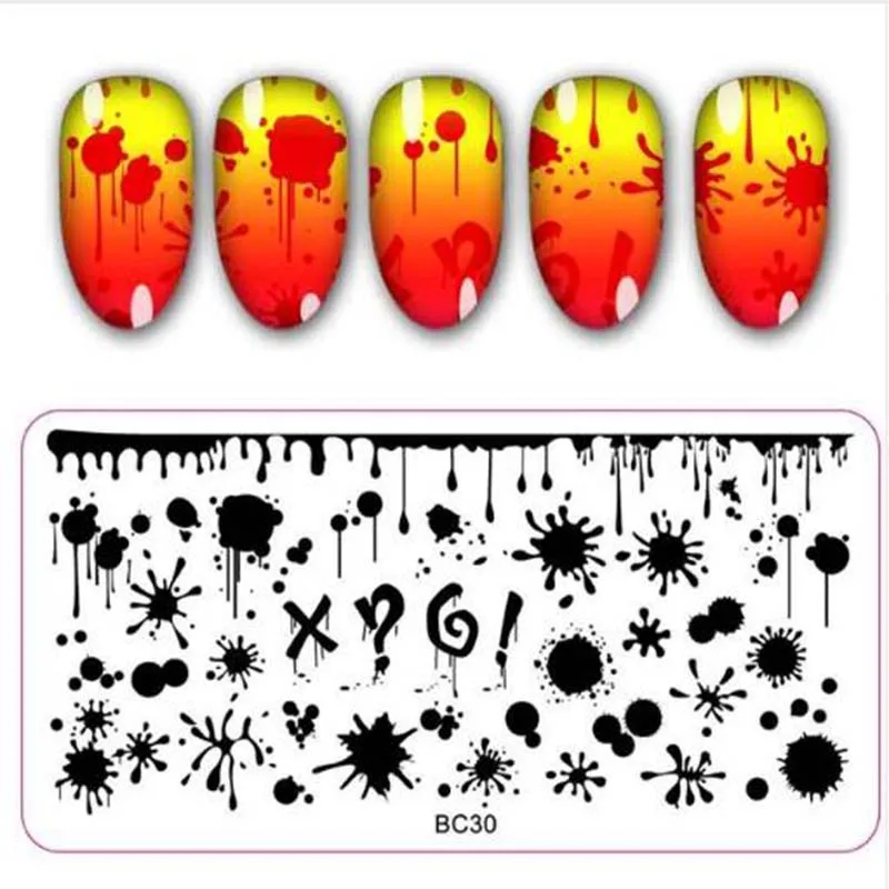 3 шт./компл. Летняя серия пластины для стемпинга ногтей набор с штампа скребок кружевное платье с цветочным рисунком с животными пластина с изображениями для нейл-арта комплект