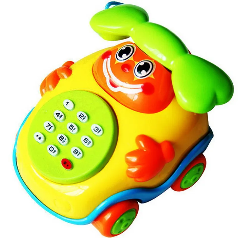 Baby Toys Music Cartoon Phone Mobile Educational Developmental Kids Gifts Toy