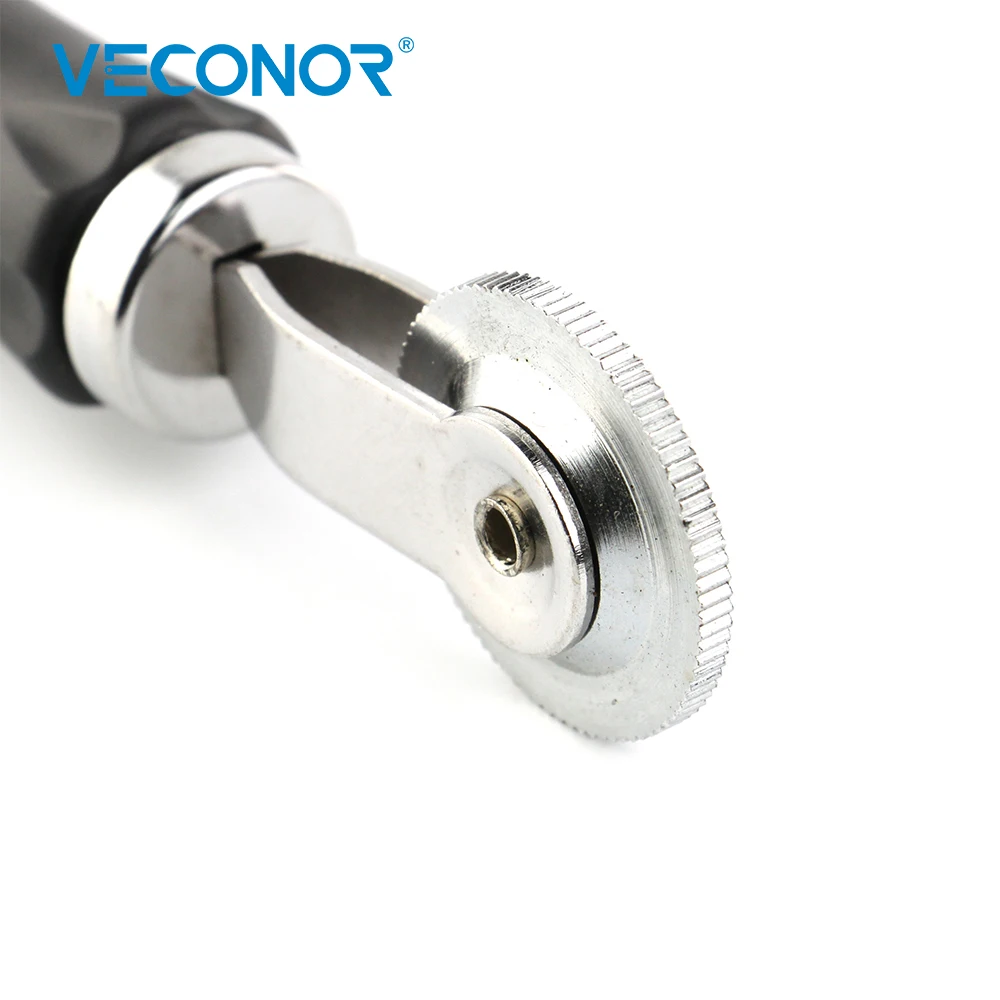 Tire patch repair stitcher ball bearing roller tire repair tool, plastic handle, 3mm width