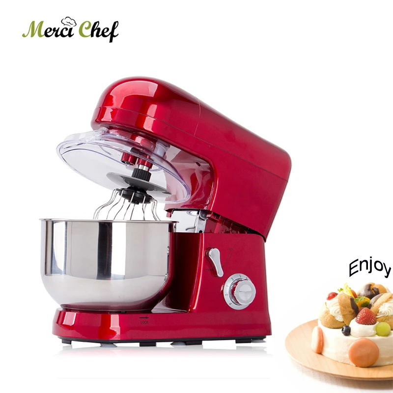 

ITOP 5L Food Blender Mixer 1200W 6-Speed Household 3 in 1 Egg Whisk Dough Cream Blender Electric Food Processors 110V-240V