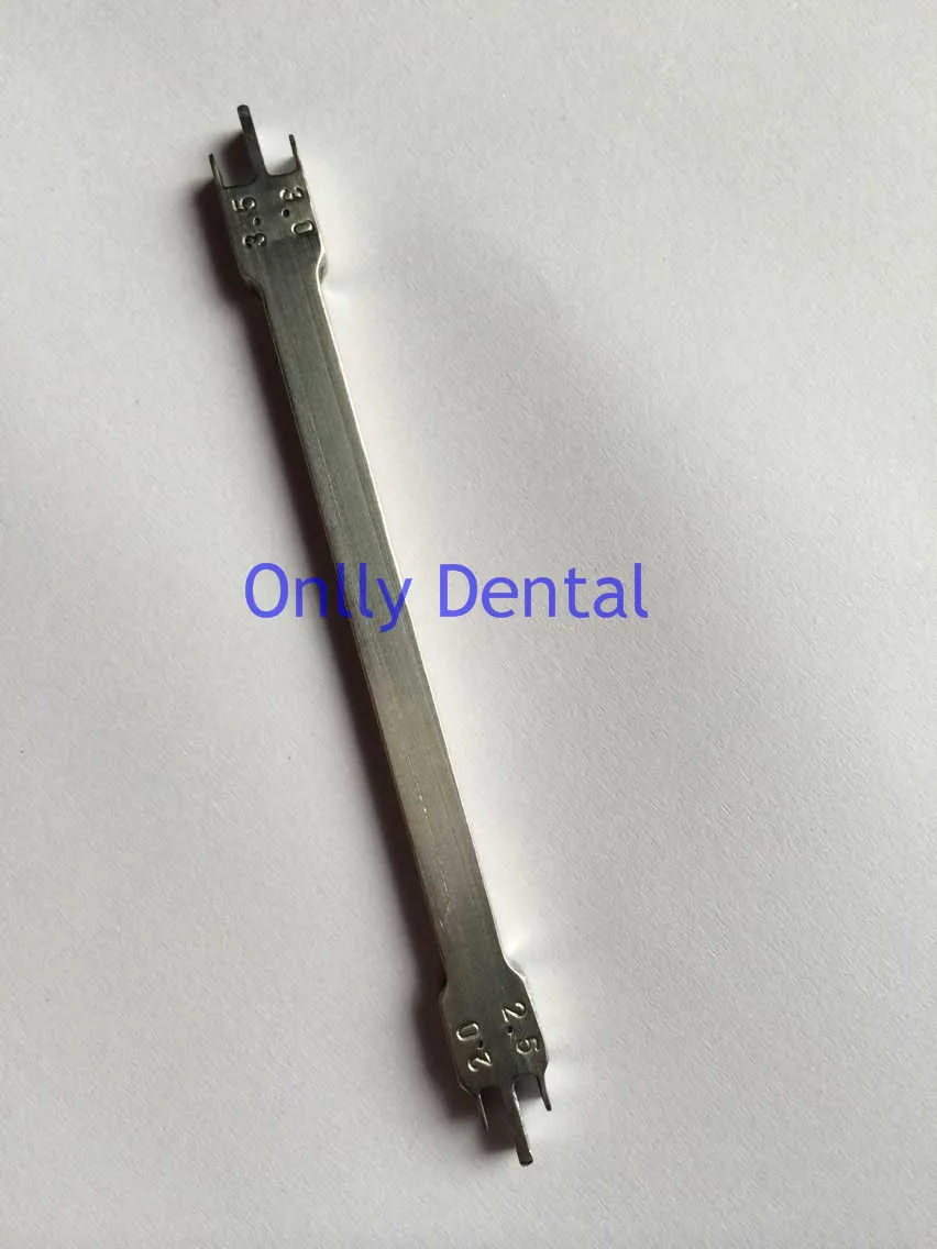 Dental strip-type orthodontic braces locator (2)