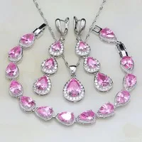 Cute-Water-Drop-Pink-Cubic-Zirconia-White-CZ-925-Sterling-Silver-Jewelry-Sets-For-Women-Earrings.jpg_200x200