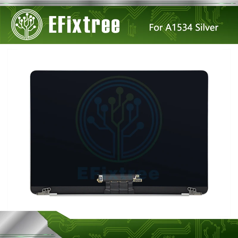 100% протестированный Серебряный A1534 экран LCD для Apple Macbook Retina 12 &quotРанняя 2015 2016 Mid 2017