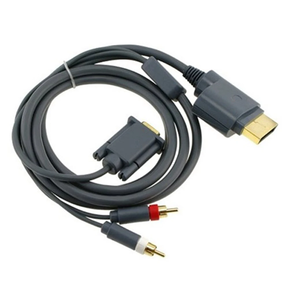 Hd Vga Av Cable Connector With Optical Output For Xbox 360 For Xbox360 -  Cables - AliExpress