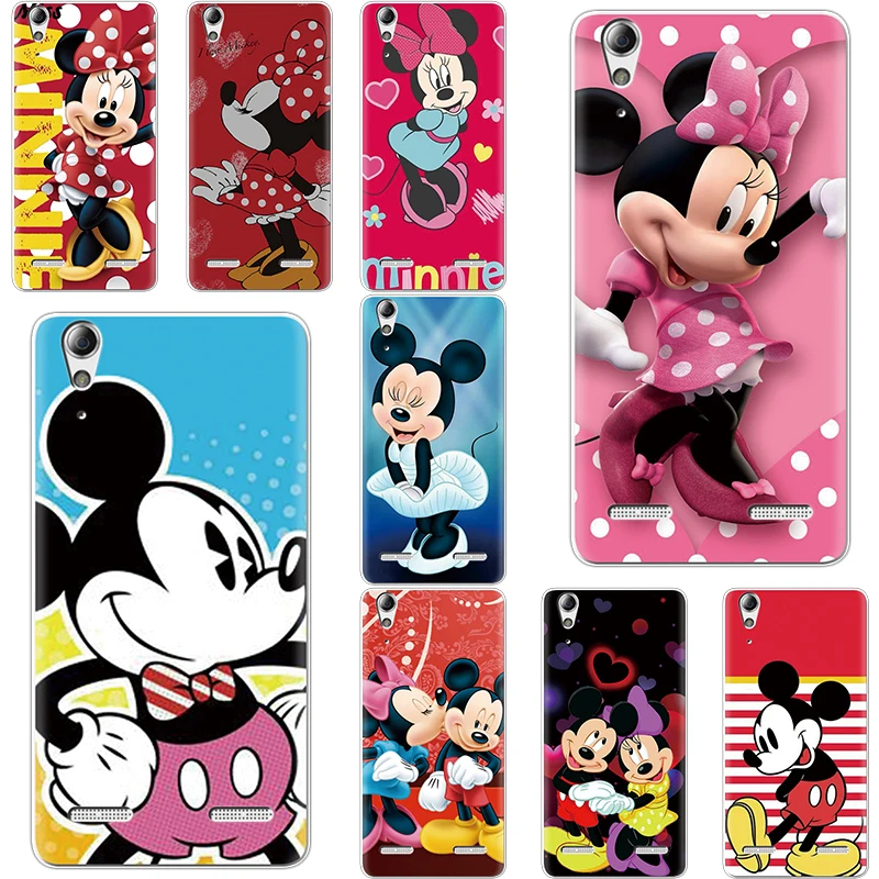 

Soft TPU Silicone Coque For Lenovo K5 Pro Case Minnie Mickey For Lenovo Vibe Z5 K3 K6 K8 S5 P2 P70 K9 Note A6010 Case Cover Cute