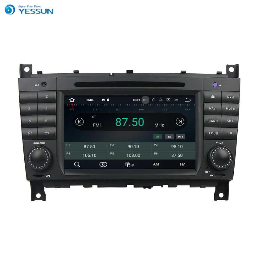 Best Yessun For Benz C-Class W203 / CLK W209 Android Multimedia Player System Car Radio Stereo GPS Navigation Audio Video 1