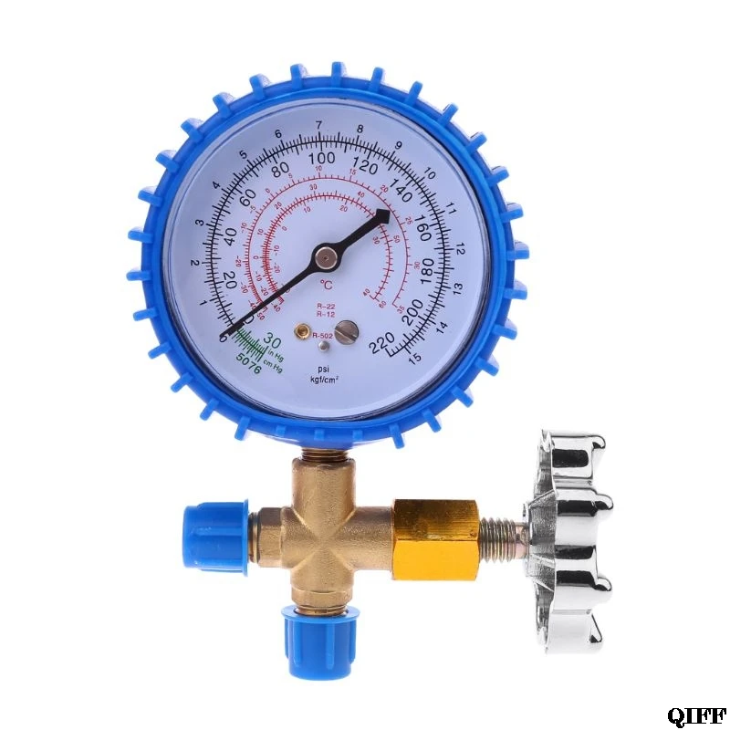 220PSI 500PSI кондиционер хладагент перезарядка манометр