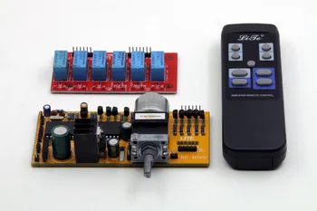 

SENGTERBELLE MV04 4-Channel Remote Control Volume Control And Input Signal Selection Kit (Support balanced input, output)