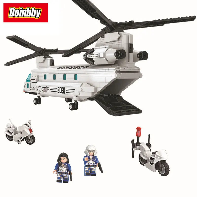 

Bela 8031 Military Thunder Air Force Chinook Creative Technic Building Block Set Bricks Kits Toys Children Gifts