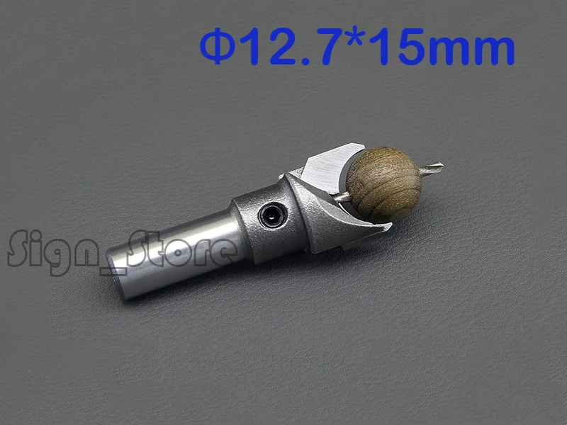

1pc Solid Carbide Woodworking Router Bit Buddha Beads Ball Drill Woodworking Tools Wooden Beads Diameter 12.7mm * 15mm