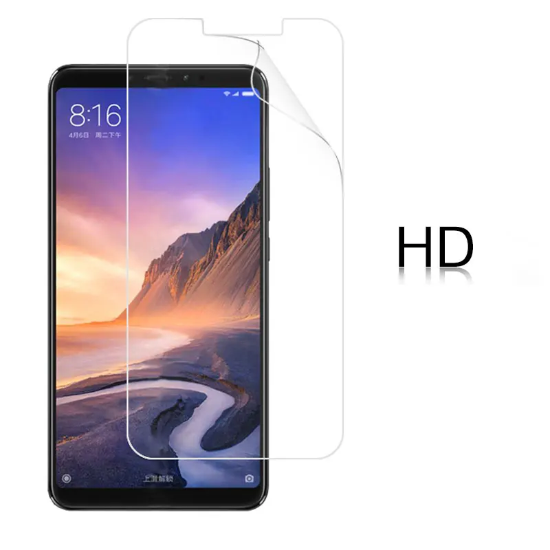 Антибликовая матовая пленка для Xiaomi MI Max 3 Pro 6 9 in Max3 Max3Pro HD прозрачная глянцевая