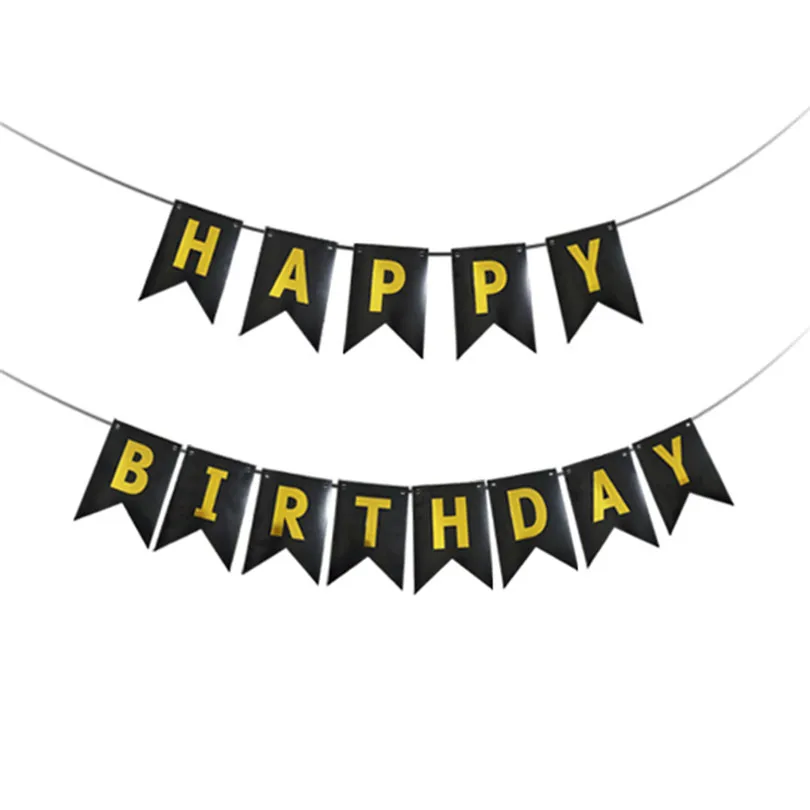 1 Set balloons DIY Birthday Party Decoration  Balloon Foil Curtains Pull The Flag Party decorations 2019 new product #4m26 (11)