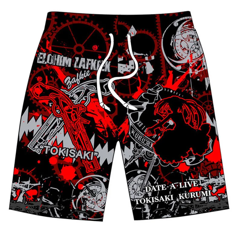 Cosroad Anime Rem Shorts Rimuru Tempest Love is War Attack on Titan Shorts Men Women Adult UnderPants Summer Beach Shorts001 (7)