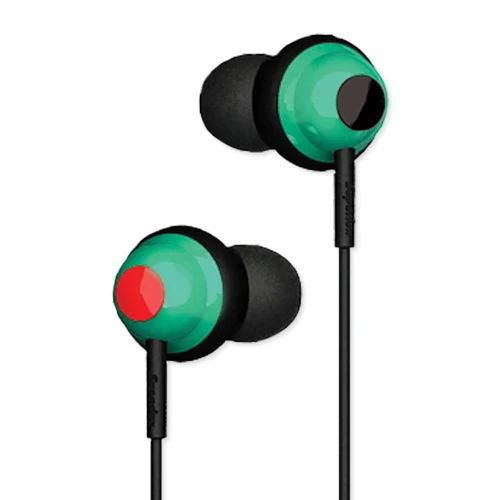 Superlux HD386 портативные динамические наушники-вкладыши, проводные наушники, гарнитура, три размера, ушные адаптеры, музыкальная оценка, развлечения - Цвет: green