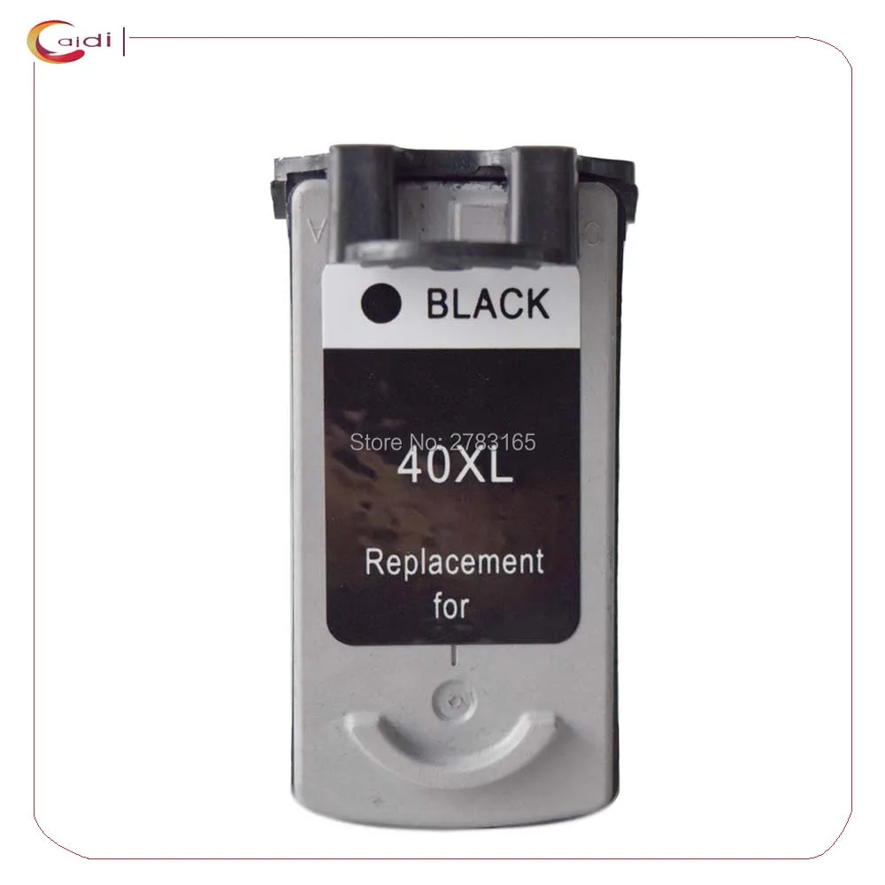 2 черный Восстановленный чернильный картридж PG40 CL41 для Canon PIXMA IP2500 IP2600 MX300 MX310 MP160
