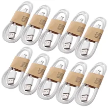 Для samsung Galaxy S4 i9500 S5 A10 Meizu M8C M5 Note Moto G2 LG X power Stylo 3+ 10 шт. Micro USB кабель для быстрой зарядки и передачи данных