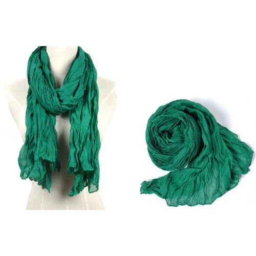 

MYTL Solid Color Shawl Scarf for Women (Green)