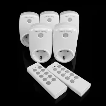 

10A Home Wireless Smart Remote Control Power Outlet Plug & Play Small Size Wifi Socket Switch for Home Appliances