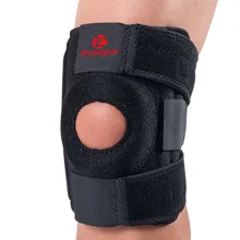 Kuangmi поддержка колена для спорта 1 шт. регулируемые бандажные наколенники для пешего туризма, велоспорта, бега, дышащие наколенники, защита от колена