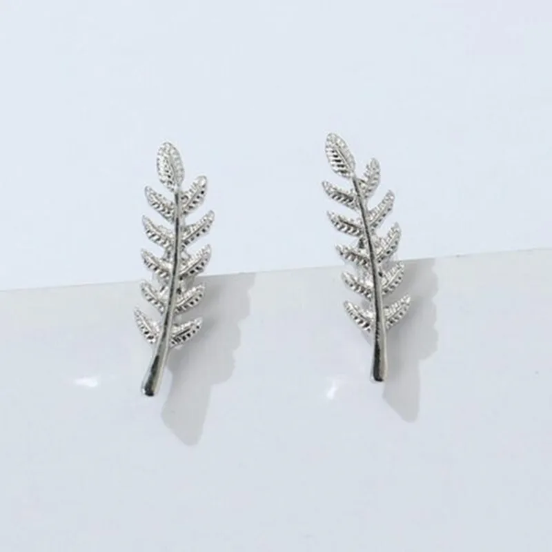 

Simple Wild Fashion Personality Feathers Leaves Fine Earrings Lady Earrings Earrings Mujer Moda Earrings Vestidos Mujer