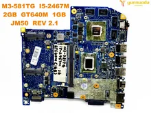Оригинальный Для ACER M3-581TG материнская плата для ноутбука M3-581TG I5-2467M 2 Гб GT640M 1 ГБ JM50 основной плате REV 2,1 тестирование Хорошо Бесплатная доставка