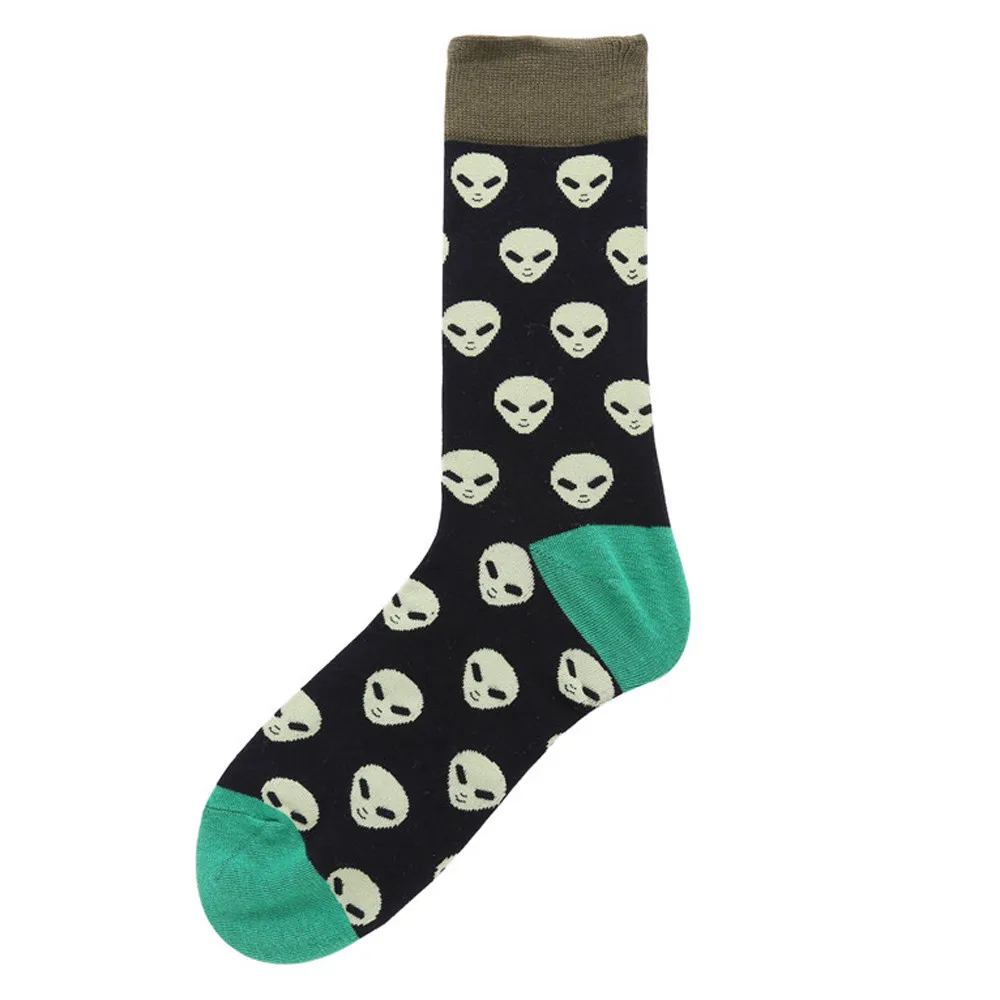 Больших размеров хлопковый Для мужчин носки с забавными животными собака Слон Обезьяна микрофибры из мультфильмов с медведем пингвином длинных нoсoк с крутые спортивные носки для Для мужчин