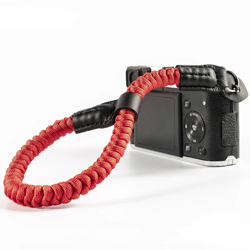 Ремешок Паракорд для альпинизма браслет на запястье цифровой камеры Leica Canon Nikon
