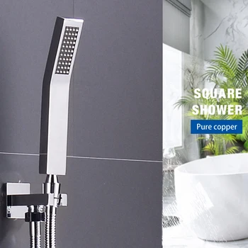 

Brass Hand Shower Set Wall Mounted Handheld Brass Shower Water Sprayer