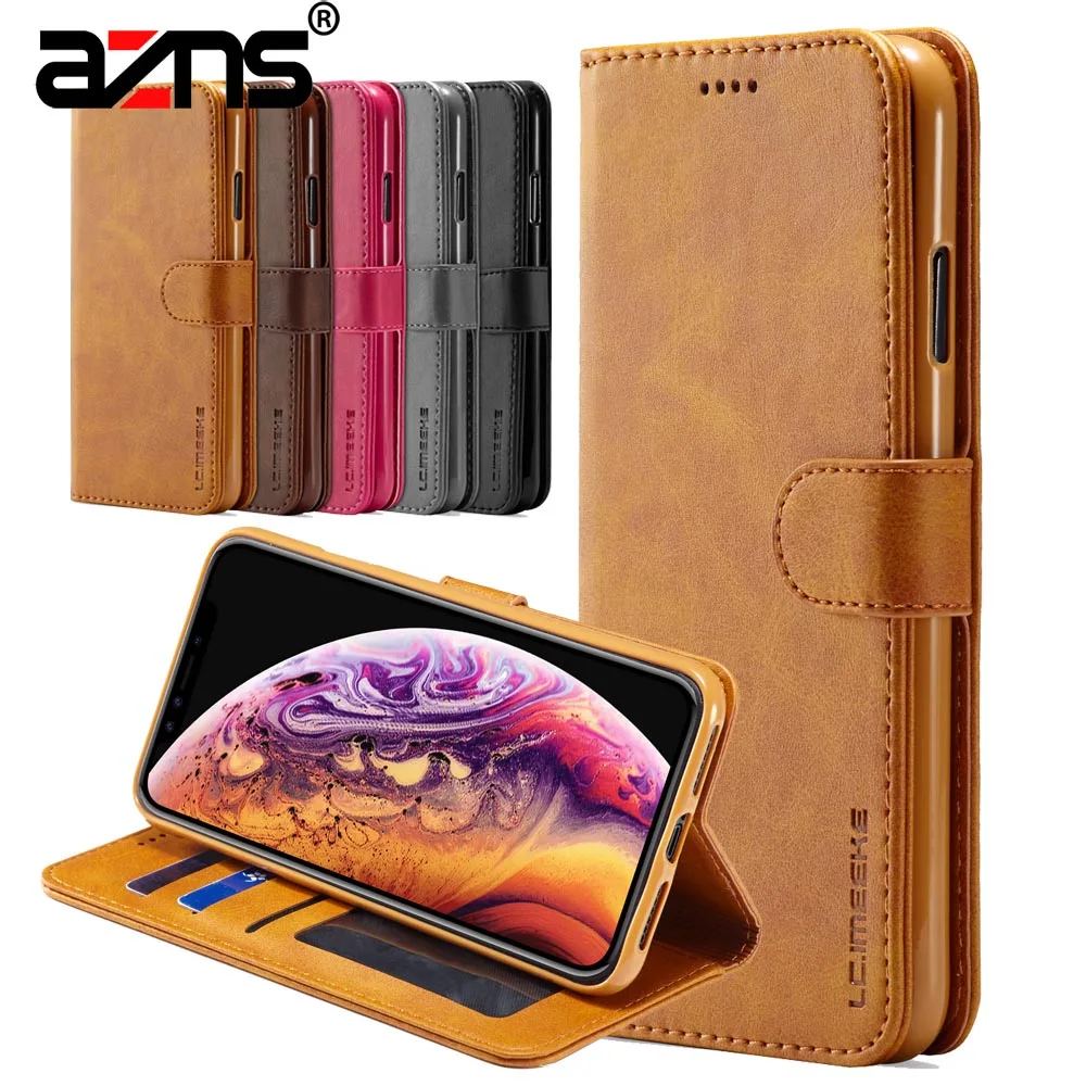 

Leather Flip Retro Case For iPhone XS Max 6.5" Wallet Cover For iPhone X/ XS 5.8" 6/ 6s /7/ 8 4.7" 6 Plus/ 6S Plus 5.5" Coque