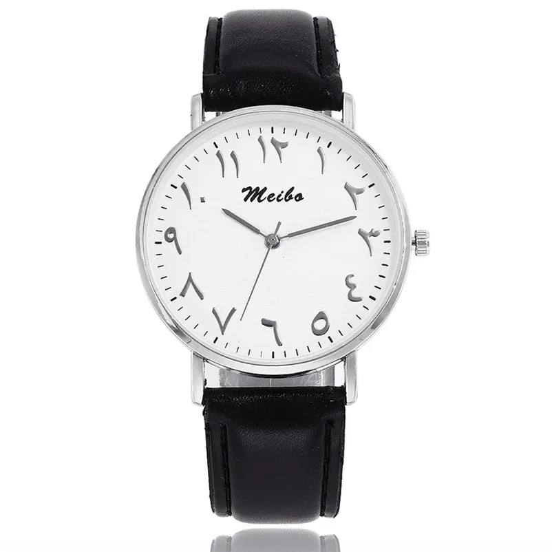 MEIBO women's watches casual watches Quartz Leather Band Newv Strap Watch Analog Wrist Watch Women Clockreloj mujer M08 (6)