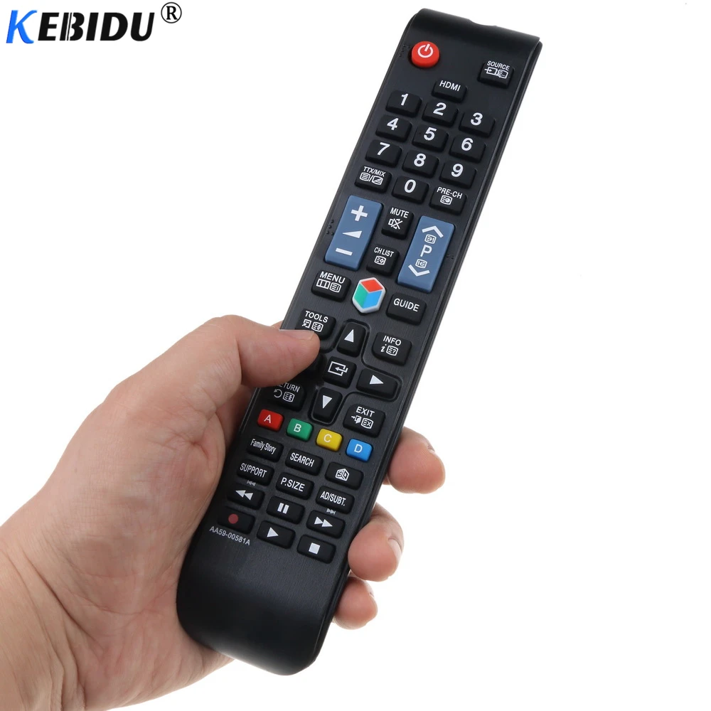 

KEBIDU Universal Remote Controller Smart Digital TV Control IR Remote Control for SAMSUNG AA59-00581A AA59-00582A AA59-00594A TV