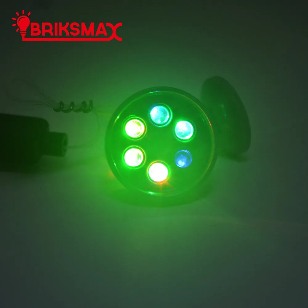 BRIKSMAX светодиодные строительные блоки со светодиодными лампами Красочные