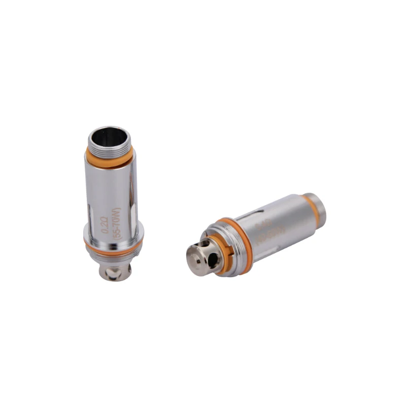 5pcs Original Aspire Cleito Coil Dual Clapton Coil Evaporator 0.2ohm 0.4ohm Replacement Atomizer Heads for E Cig Cleito Tank 08