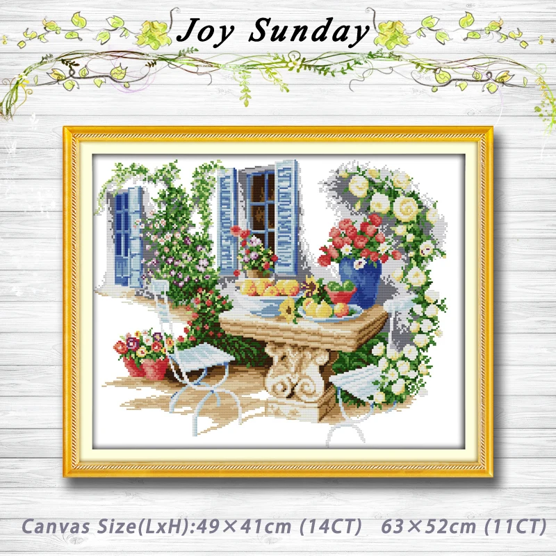 Prezzo Il Bellissimo Giardino pittura paesaggio tempo libero Contati Punto Croce 11CT 14CT Punto Croce Set ricamo set Cucito Set