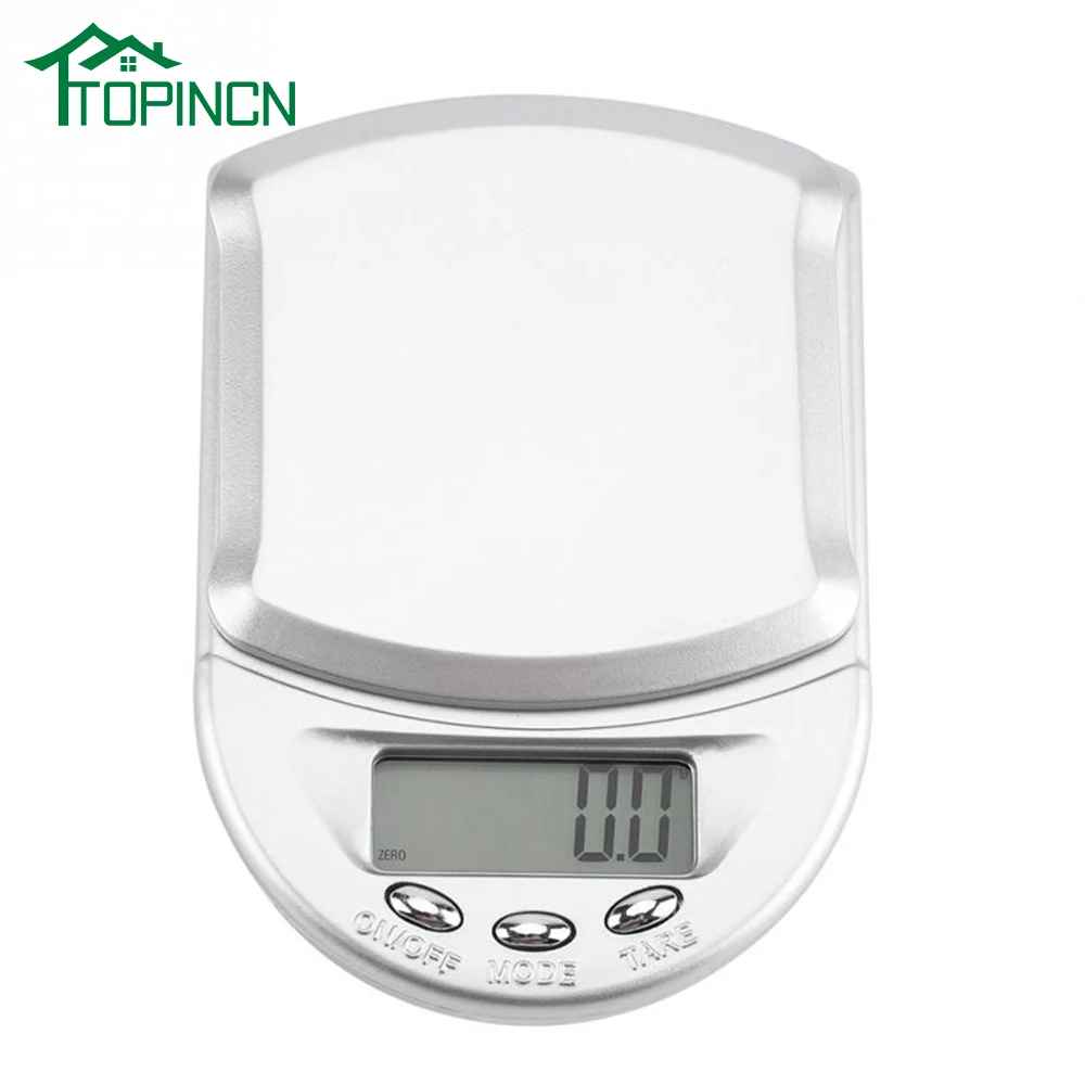 

TOPINCN 0.1g to 500g Mini Kitchen Digital Jewelry Scale Electronic Balance Food Kitchen Scale High Accuracy Pocket Weight Scale